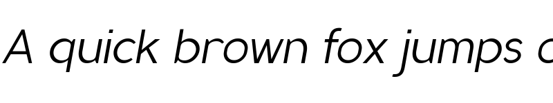 Preview of MadeynSans Light Italic font