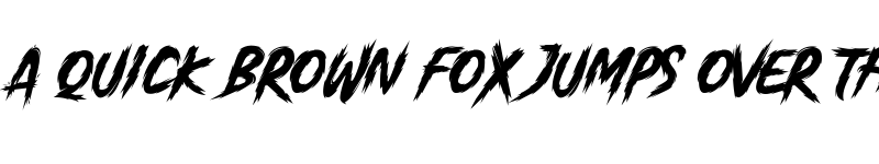 Preview of Madjoe Regular font