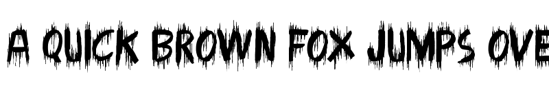 Preview of Madman Howling Regular font