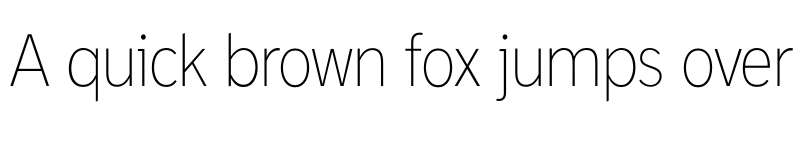 Preview of Madras Extra Light font