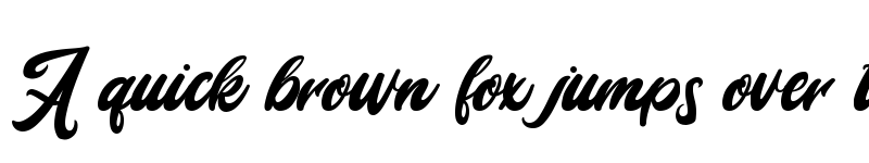 Preview of Mady Risaw Regular font