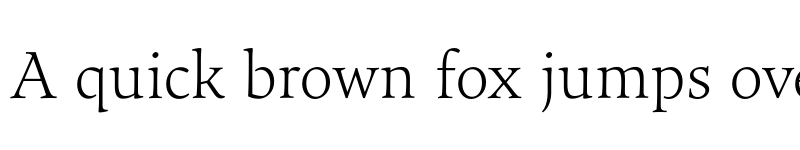 Preview of Maecenas ExtraLight font