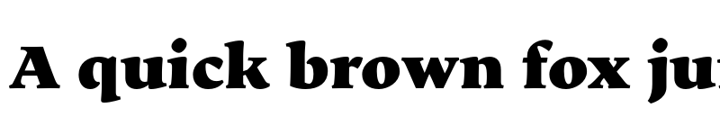 Preview of Maecenas Heavy font