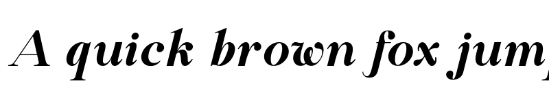 Preview of Maferic Italic Italic font
