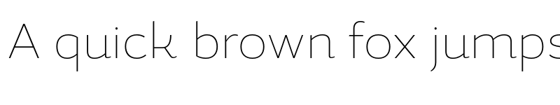 Preview of Magallanes UltraLight font