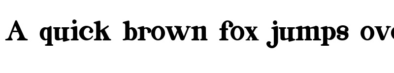 Preview of Magazine Demo Bold font