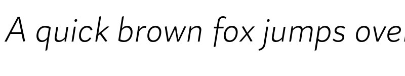 Preview of Magdelin Alt Light Italic font