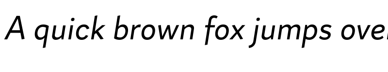 Preview of Magdelin Alt Text Italic font