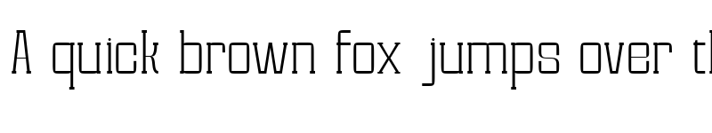 Preview of Magefin Extra Light font