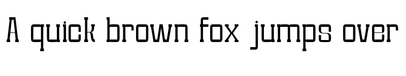Preview of Magefin Light font