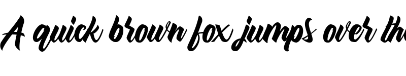 Preview of Maghody Regular font