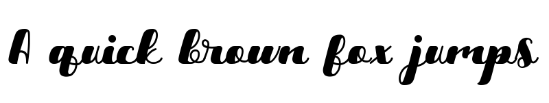 Preview of Magic Letter Regular font