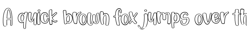 Preview of Magical Story Outline Outline font