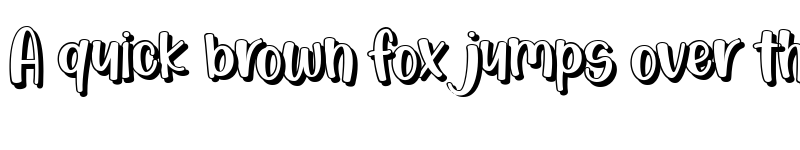 Preview of Magical Story Shadow Shadow font