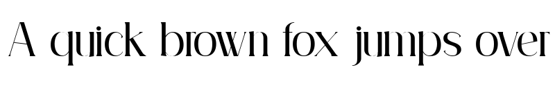 Preview of Magioline Regular font