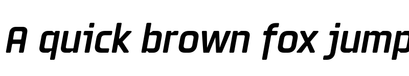 Preview of Magion Italic font