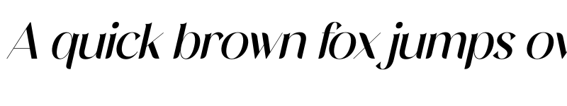 Preview of Magistral Honesty Italic font