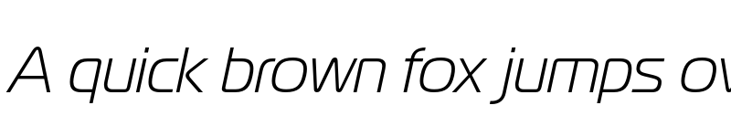 Preview of Magistral Light Italic font