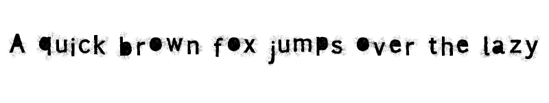 Preview of Magnetic Regular font