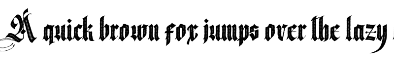 Preview of Magnific Chaos Personal Use Regular font