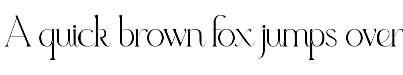 Preview of Magnificiens Regular font