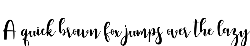 Preview of Magnificient Script Reguler font