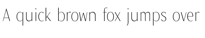 Preview of Magnisa Sans Extra Light font