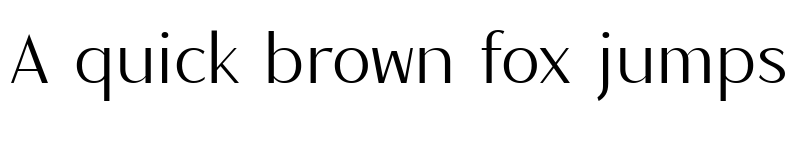 Preview of Magnisa Sans Medium Expanded font