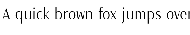 Preview of Magnisa Sans Medium font