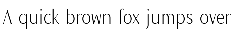 Preview of Magnisa Sans Regular font