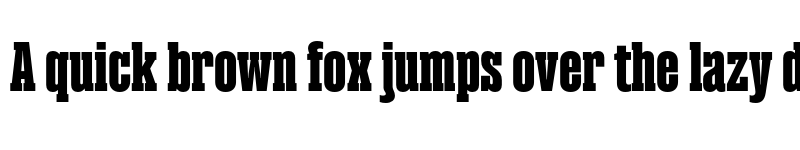 Preview of Magno Serif Trial Black font