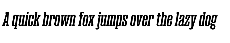 Preview of Magno Serif Trial Bold Oblique font