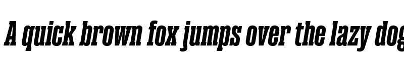 Preview of Magno Serif Trial Extrabold Oblique font