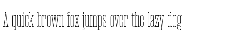 Preview of Magno Serif Trial Extralight font