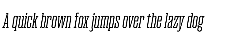 Preview of Magno Serif Trial Oblique font