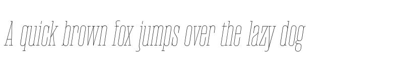 Preview of Magno Serif Trial Thin Oblique font