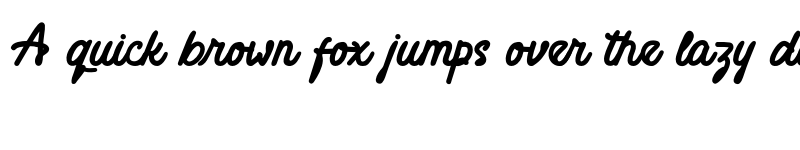 Preview of Maguiston Regular font