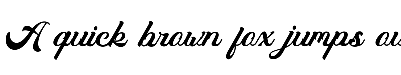 Preview of Mahacara Regular font