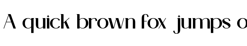 Preview of Mahalini Regular font