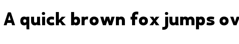 Preview of Mahone Sans Bold font