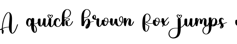 Preview of Mail Regular font