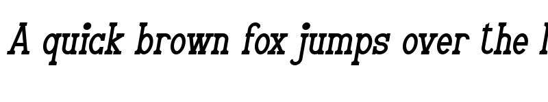 Preview of Mailgram Demo Italic font