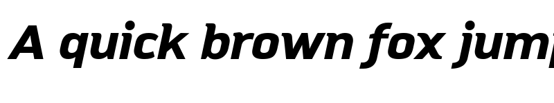 Preview of MAINLUX-BlackItalic Regular font