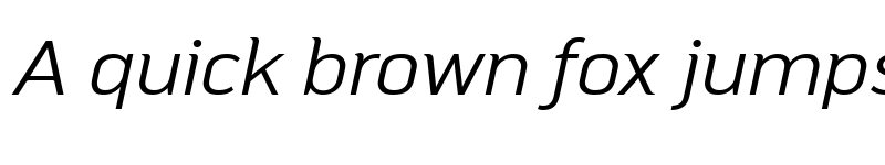 Preview of MAINLUX-Italic Regular font