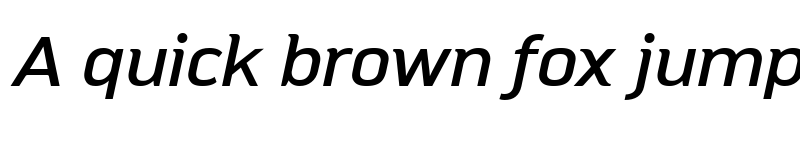 Preview of MAINLUX-SemiBoldItalic Regular font