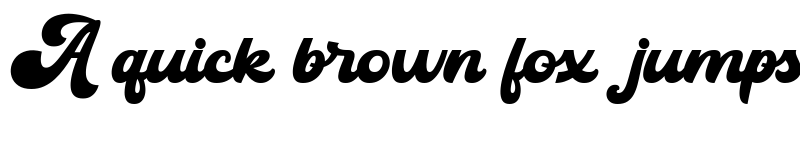 Preview of Mainstay Regular font