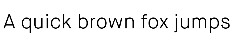 Preview of Maison Neue Light font