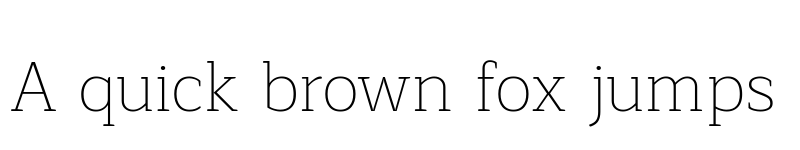 Preview of Maitree ExtraLight font