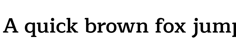 Preview of Maitree SemiBold font