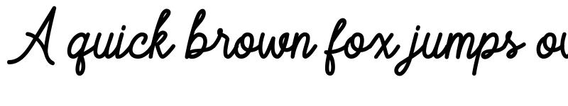Preview of Majestic Romance Script Regular font